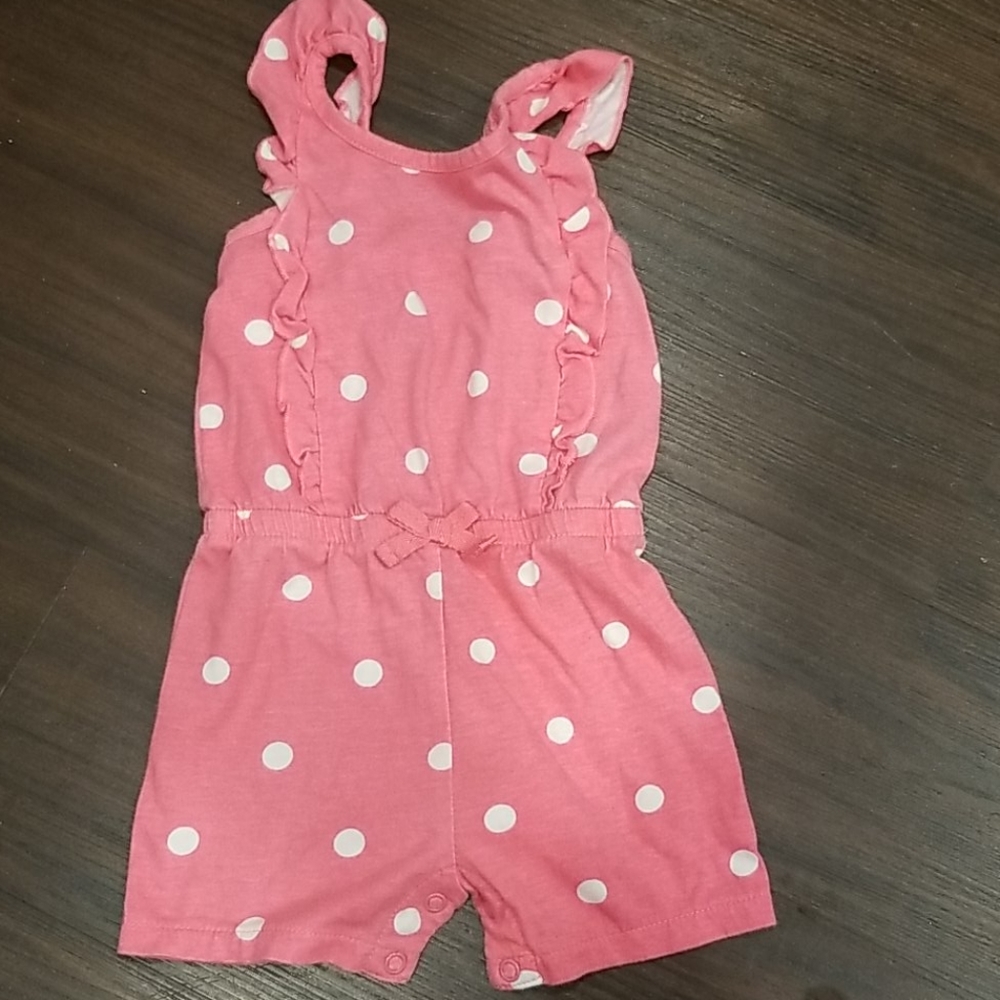4/$15 Girls Polka Dot Jumper